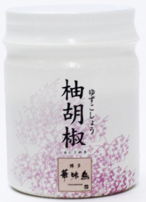 [日本限定] 博多華味鳥 柚子胡椒 30g 柚子胡椒