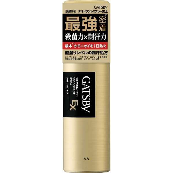 日本gatsby2024新品！最強EX男士長效消臭制汗腋下（無香型）滾珠60ml/ 噴霧80g