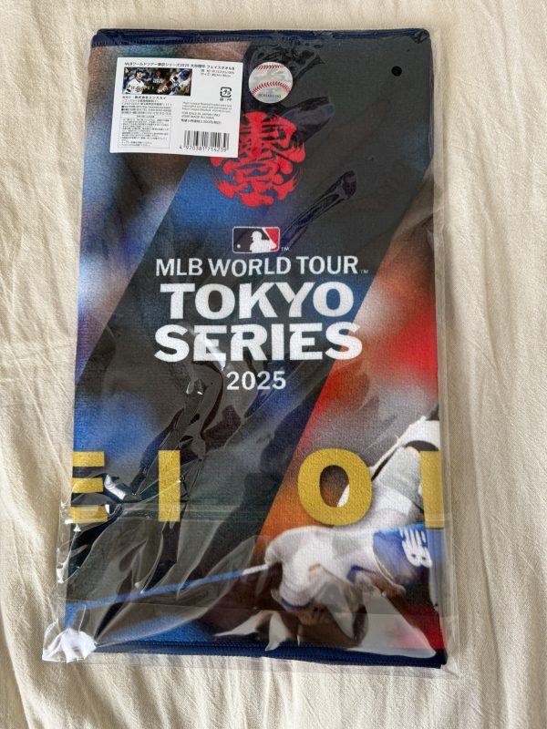 【限定】MLB 世界巡迴東京系列賽2025 大谷翔平紀念毛巾