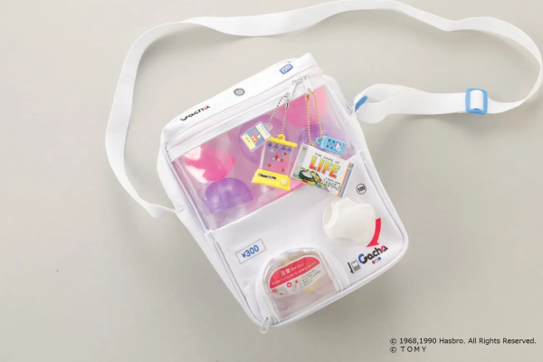 WE LOVE Gacha扭蛋60週年紀念特刊扭蛋機造型肩背包