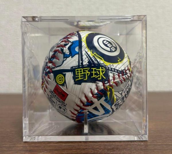 【限定】Rawlings MLB 東京系列2025 道奇隊 vs 小熊隊 對戰紀念復刻棒球（漫畫風設計）
