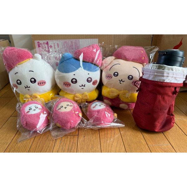 吉伊卡哇 地瓜 扭蛋 川越 抽繩保溫袋 吊飾 娃娃