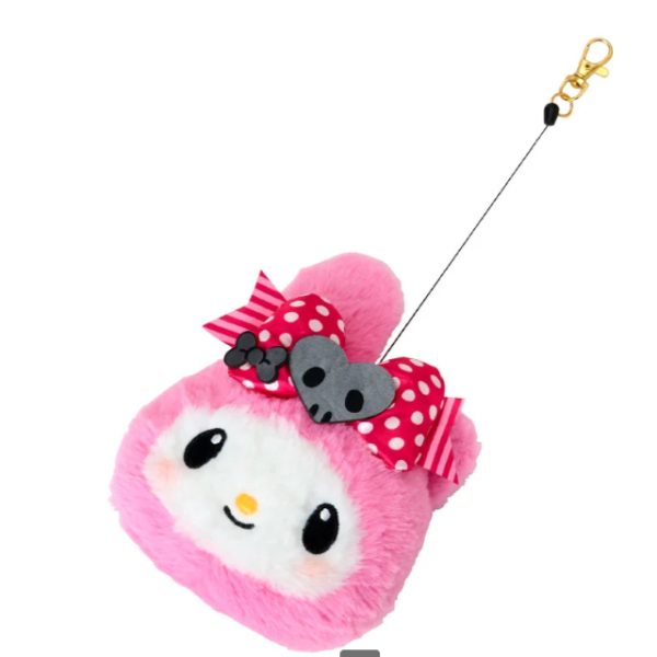 Sanrio My Melody 50th × Kuromi 20th 絨毛造型 悠遊卡／IC卡收納夾