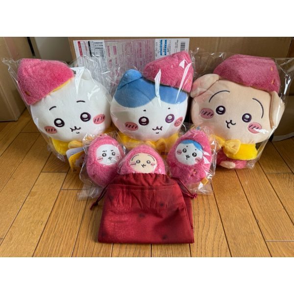 吉伊卡哇 地瓜 扭蛋 川越 抽繩保溫袋 吊飾 娃娃