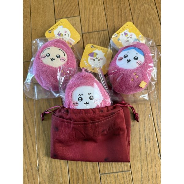 吉伊卡哇 地瓜 扭蛋 川越 抽繩保溫袋 吊飾 娃娃