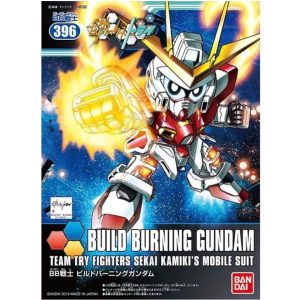BANDAI BB戰士396 BUILD BURNIING GUNDAM 製作燃燒鋼彈